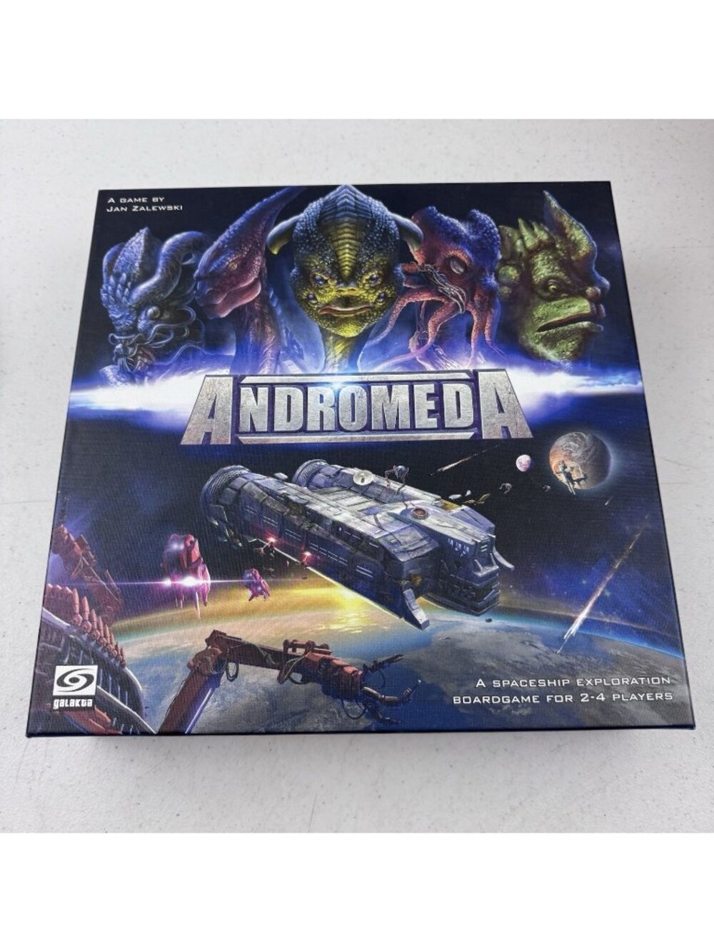 Andromeda Board Game Galakta 2015 COMPLETE Unplayed Sci-Fi Strategy 2–4 Players